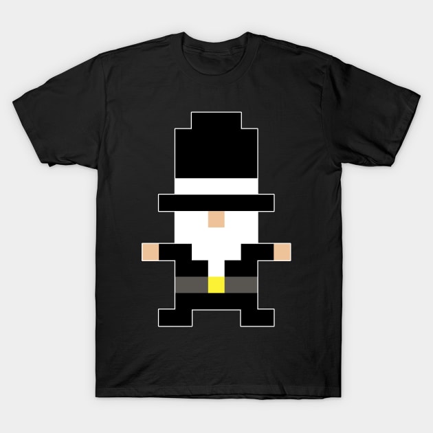 Rich Gnome in Pixel T-Shirt by MacSquiddles